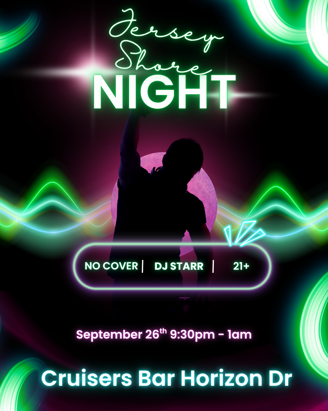 DJ, Cruisers Bar, Live music, Grand junction, Colorado horizon drive